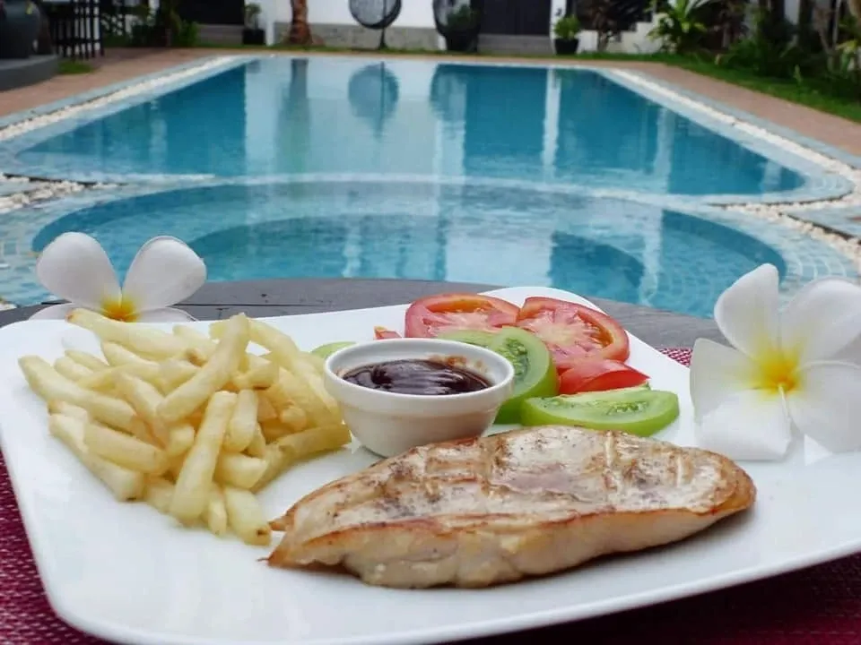 Dish served at Le Prana restaurant in Siem Reap
