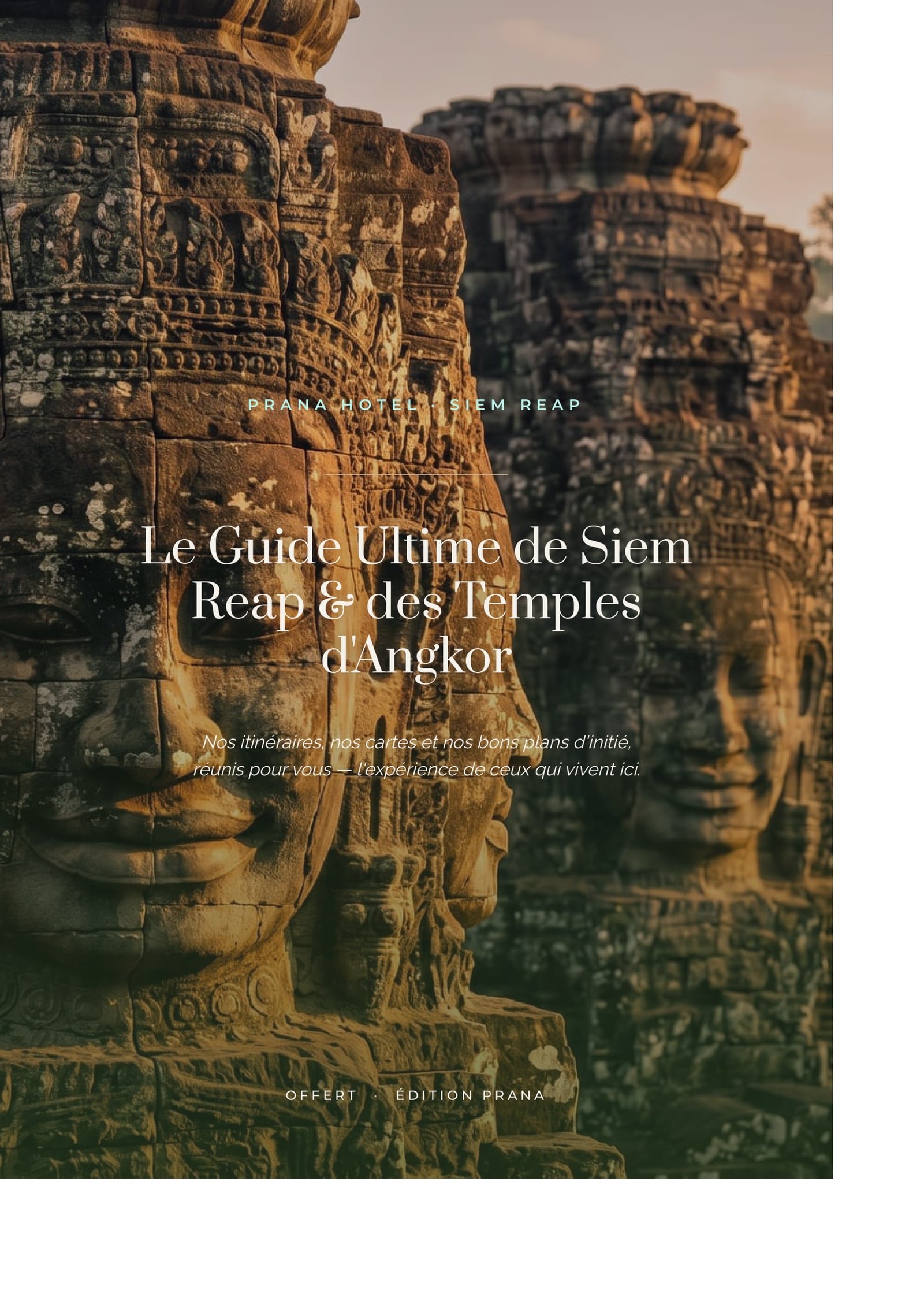 Couverture du Guide Ultime de Siem Reap et des temples d'Angkor