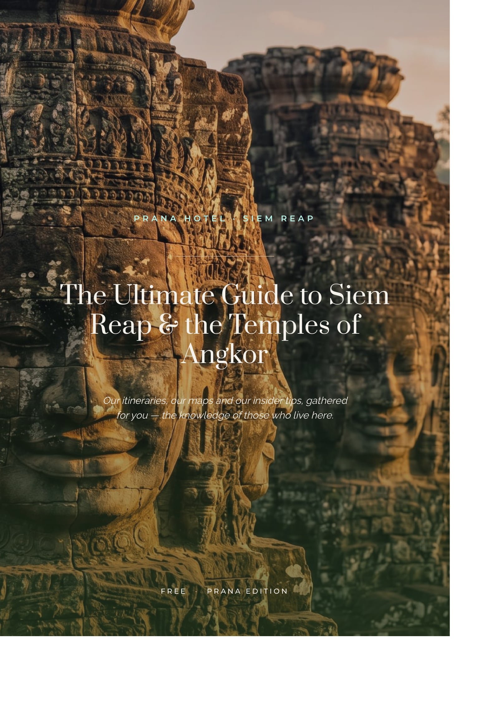 Cover of the Ultimate Guide to Siem Reap and the temples of Angkor