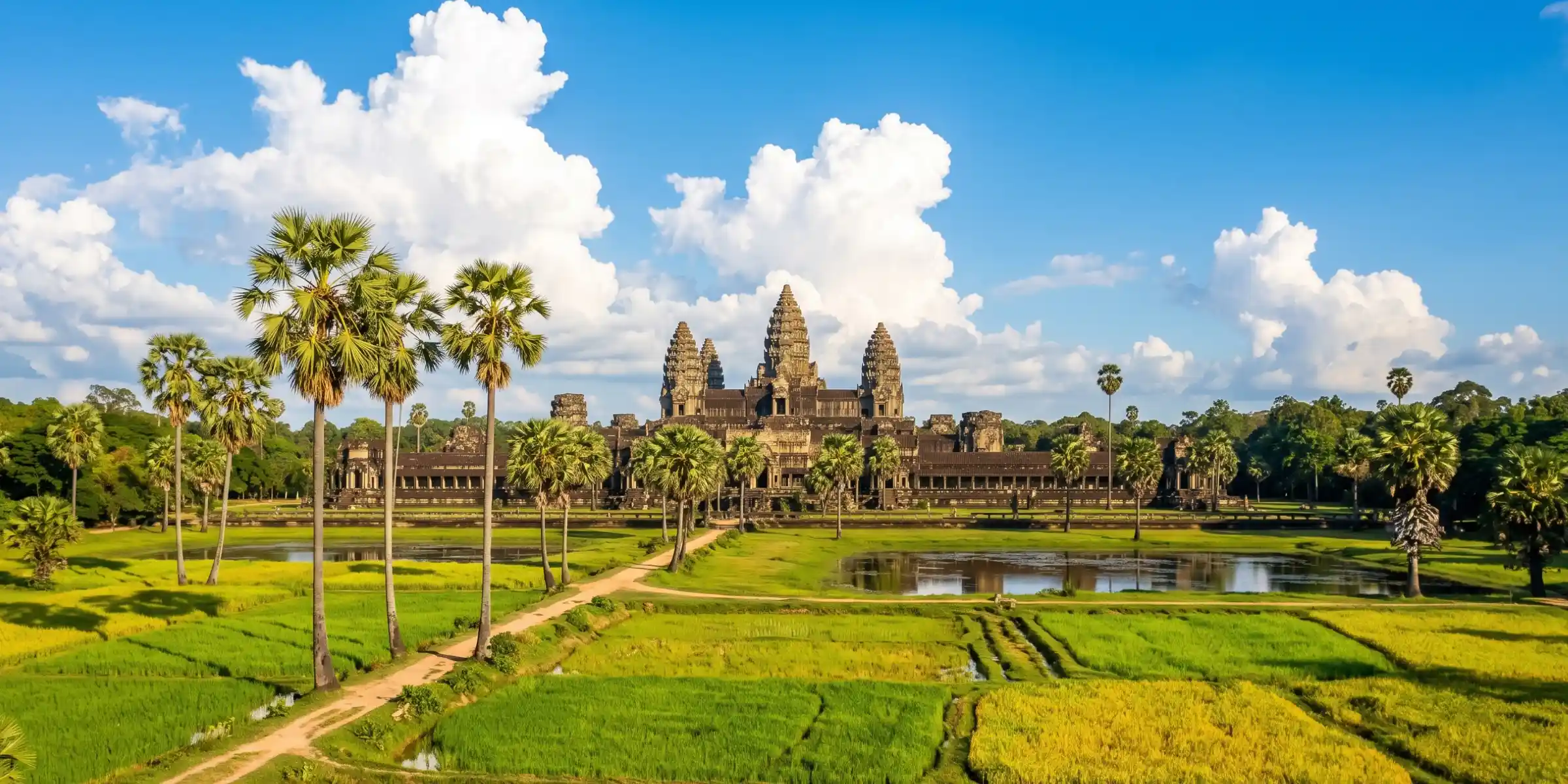 Angkor in the beautiful light of the dry season, near Siem Reap